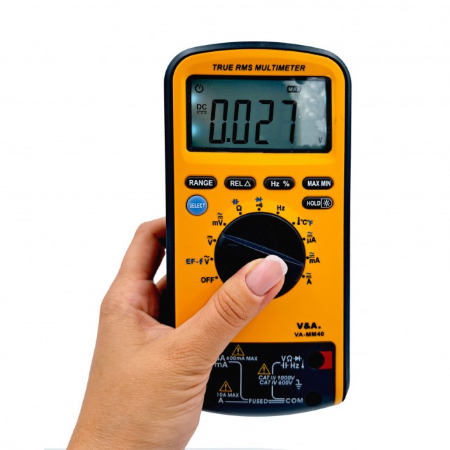 Мультиметр цифровой с повышенной защитой VA-MM40