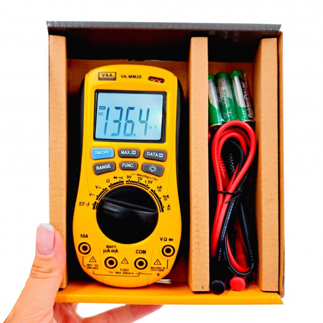 Мультиметр цифровой VA-MM20 Мультиметр цифровой VA-MM20