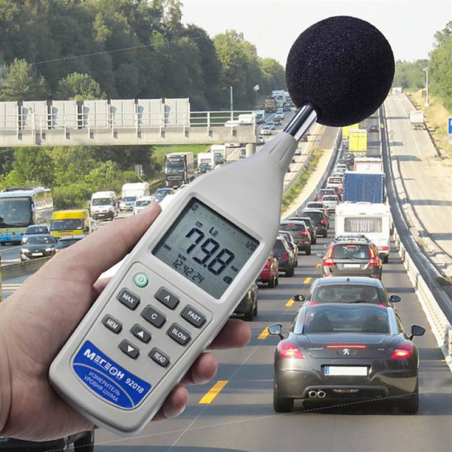 Чувствительный шумомер МЕГЕОН 92018 Чувствительный шумомер МЕГЕОН 92018