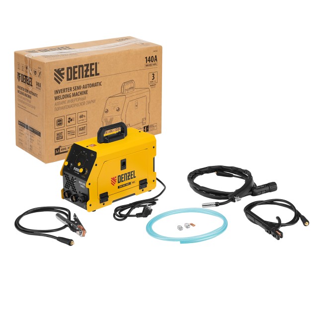 Аппарат полуавтоматической сварки Mini MIG-140FG Denzel