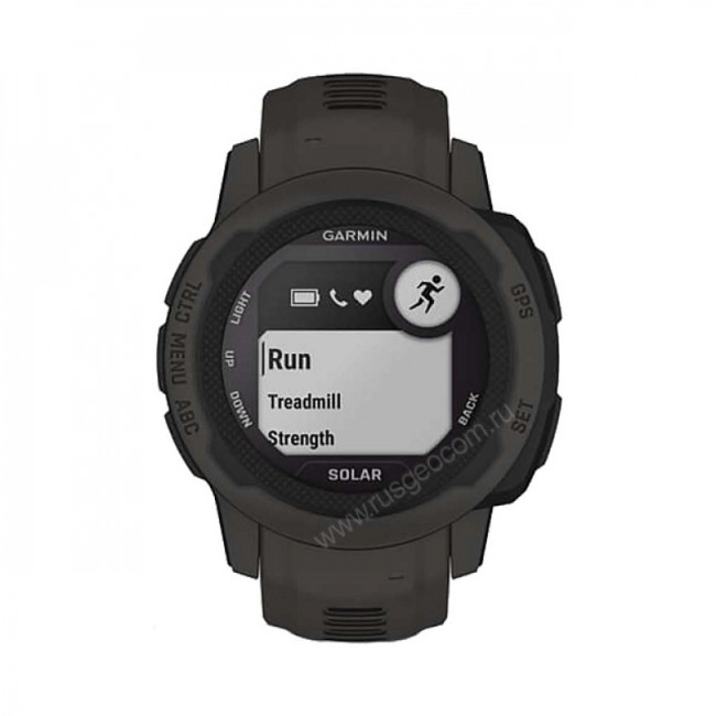 Часы Garmin Instinct 2s Solar черный