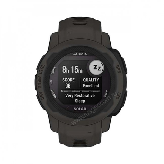 Часы Garmin Instinct 2s Solar черный