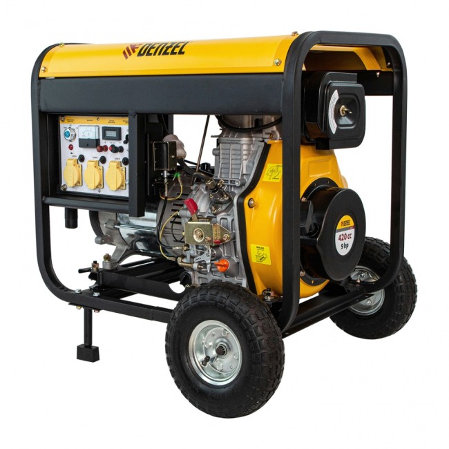 Генератор дизельный DD6300Е, 5.0 кВт Denzel Генератор дизельный DD6300Е, 5.0 кВт Denzel