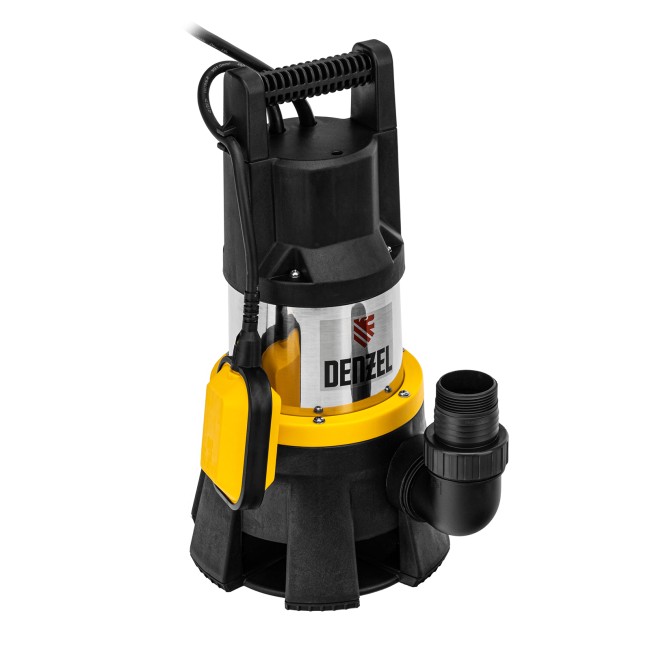 Дренажный насос DP1400X, 1400 Вт, подъем 11 м, 25000 л/ч Denzel Дренажный насос DP1400X, 1400 Вт, подъем 11 м, 25000 л/ч Denzel