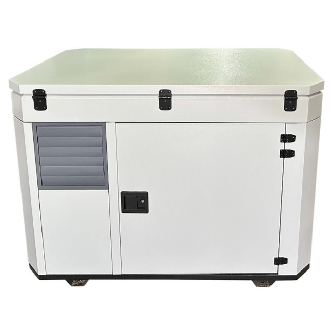 Тихий зимний кожух для генератора 1600 RAL 7035 (2 вентилятора) Тихий зимний кожух для генератора 1600 RAL 7035 (2 вентилятора)