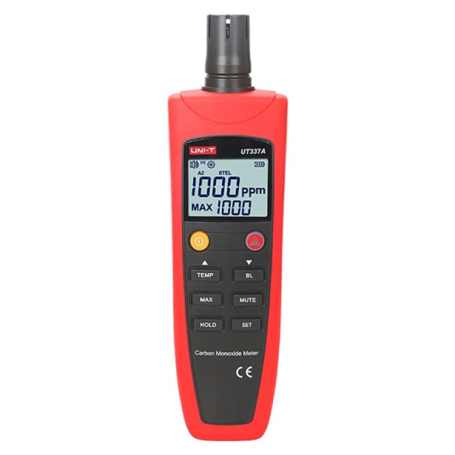 Измеритель уровня угарного газа UNI-T UT337A Измеритель уровня угарного газа UNI-T UT337A