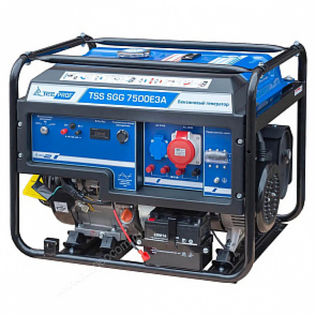 Бензиновый генератор TSS SGG 7500Е3A С АВР