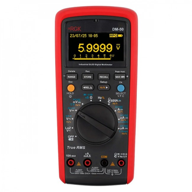 Мультиметр RGK DM-50 с поверкой Мультиметр RGK DM-50 с поверкой