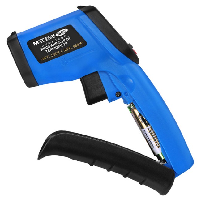 Бесконтактный термометр МЕГЕОН 16553 Бесконтактный термометр МЕГЕОН 16553