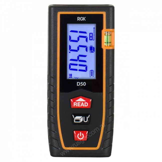 Лазерный дальномер RGK D50 (с поверкой) Лазерный дальномер RGK D50 (с поверкой)