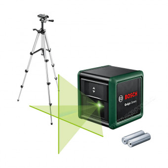 Лазерный уровень Bosch Quigo Green с зеленым лучом и штативом (0.603.663.C03)