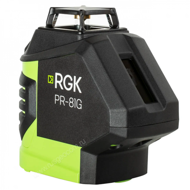 Комплект: лазерный уровень RGK PR-81G + штатив RGK LET-170
