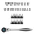 Набор торцевых головок 1/2",3/8” CrV 36 предметов Gross