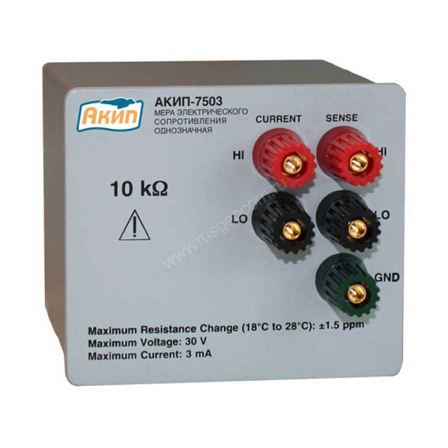 Мера сопротивления АКИП-7503-200кОм Мера сопротивления АКИП-7503-200кОм
