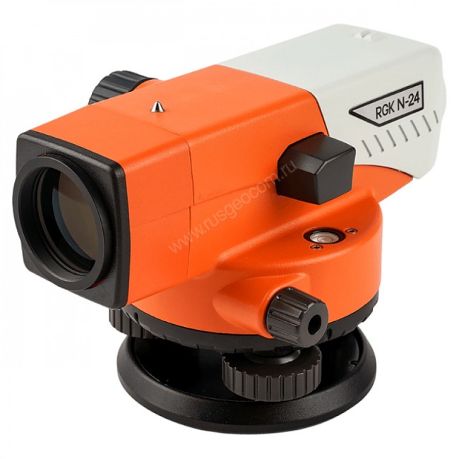 Комплект оптический нивелир RGK N-24 + штатив S6-N + рейка AMO S5 Комплект оптический нивелир RGK N-24 + штатив S6-N + рейка AMO S5