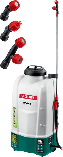 Аккумуляторный опрыскиватель ОПЛ-15 ЗУБР 15 л Аккумуляторный опрыскиватель ОПЛ-15 ЗУБР 15 л