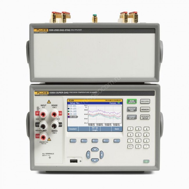 Прецизионный калибратор температуры Fluke 1586A/1DS 220