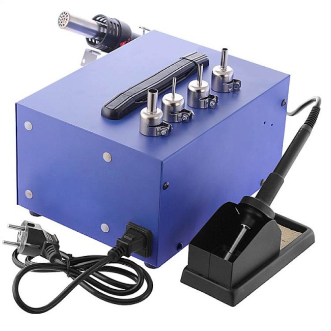 Паяльная станция 2 в 1 МЕГЕОН 00362 Паяльная станция 2 в 1 МЕГЕОН 00362