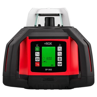 Ротационный нивелир RGK SP-502 с калибровкой Ротационный нивелир RGK SP-502 с калибровкой