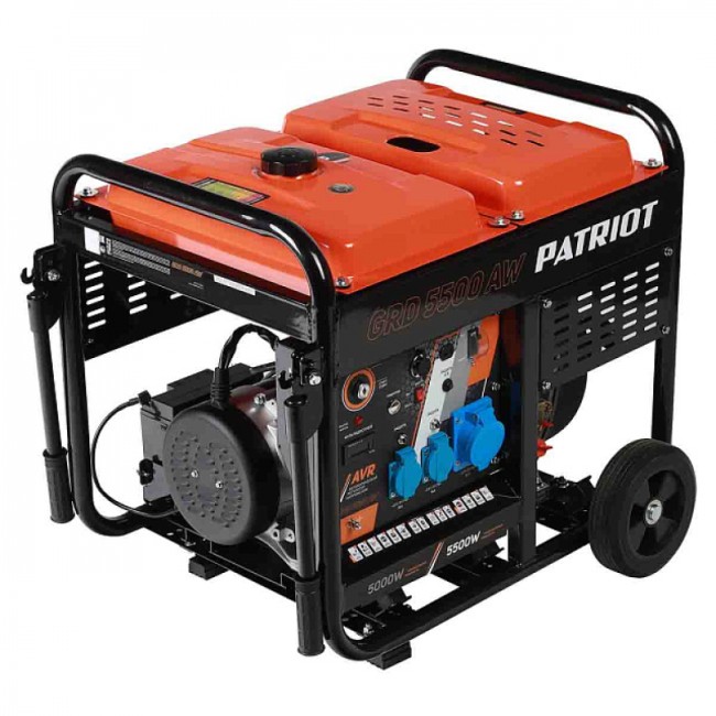Дизельный генератор Patriot GRD 5500AW Дизельный генератор Patriot GRD 5500AW