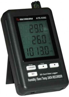 Измеритель-регистратор температуры, влажности, давления Актаком АТЕ-9382 Измеритель-регистратор температуры, влажности, давления Актаком АТЕ-9382