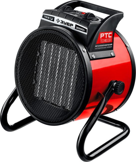 Электрическая тепловая пушка ТПК-3Р ЗУБР 3 кВт Электрическая тепловая пушка ТПК-3Р ЗУБР 3 кВт