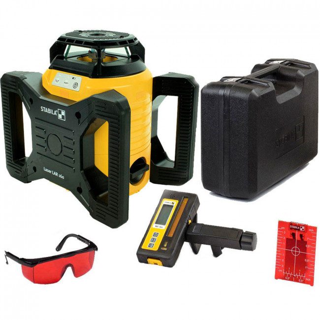 Ротационный лазерный нивелир STABILA LAR 160 + REC160 RG Ротационный лазерный нивелир STABILA LAR 160 + REC160 RG