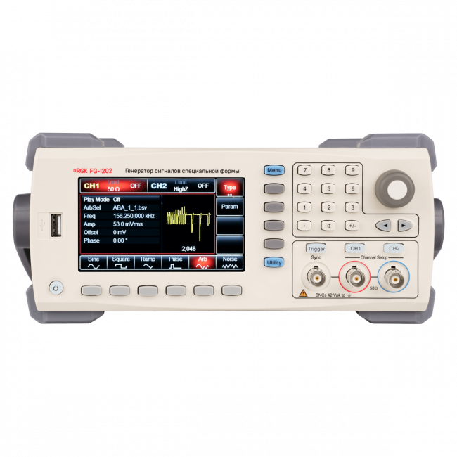 Генератор сигналов специальной формы RGK FG-1202 Генератор сигналов специальной формы RGK FG-1202