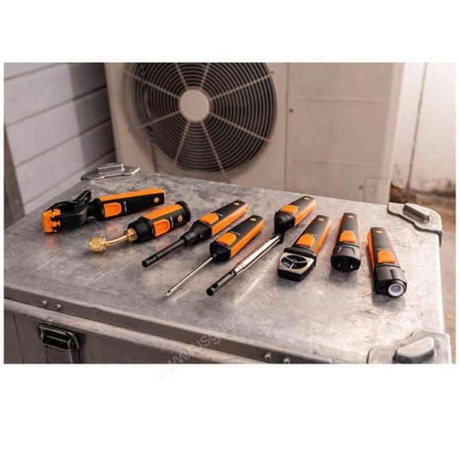 Набор смарт-зондов для холодильных и вентиляционных систем (кейс/2x testo 549i 2 Gen,2x testo 115i 2 Gen ,2x 605i 2 Gen, 805i, 405i,410i, 905i, 510i), протокол калибровки, батарейки