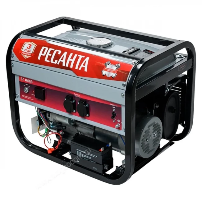Бензиновый генератор Ресанта БГ 4000 Э Бензиновый генератор Ресанта БГ 4000 Э
