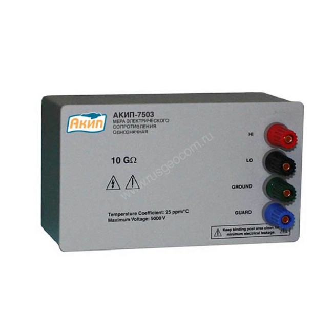Мера сопротивления АКИП-7503-2МОм Мера сопротивления АКИП-7503-2МОм
